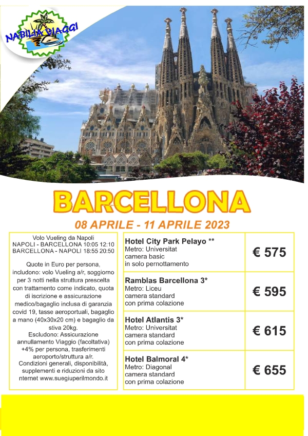 Barcellona 08-11 Aprile