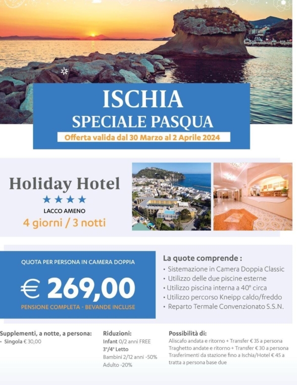 Ischia - Speciale Pasqua - Holiday Hotel